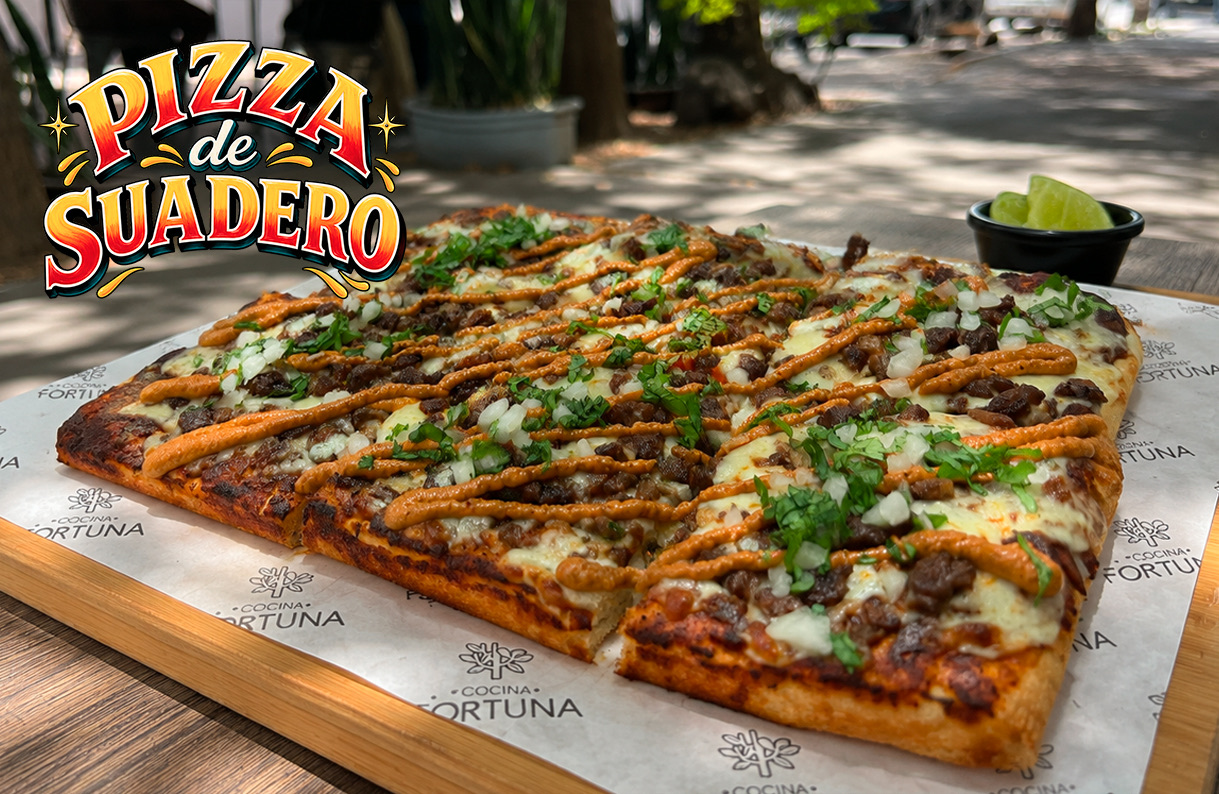 Pizza de Suadero